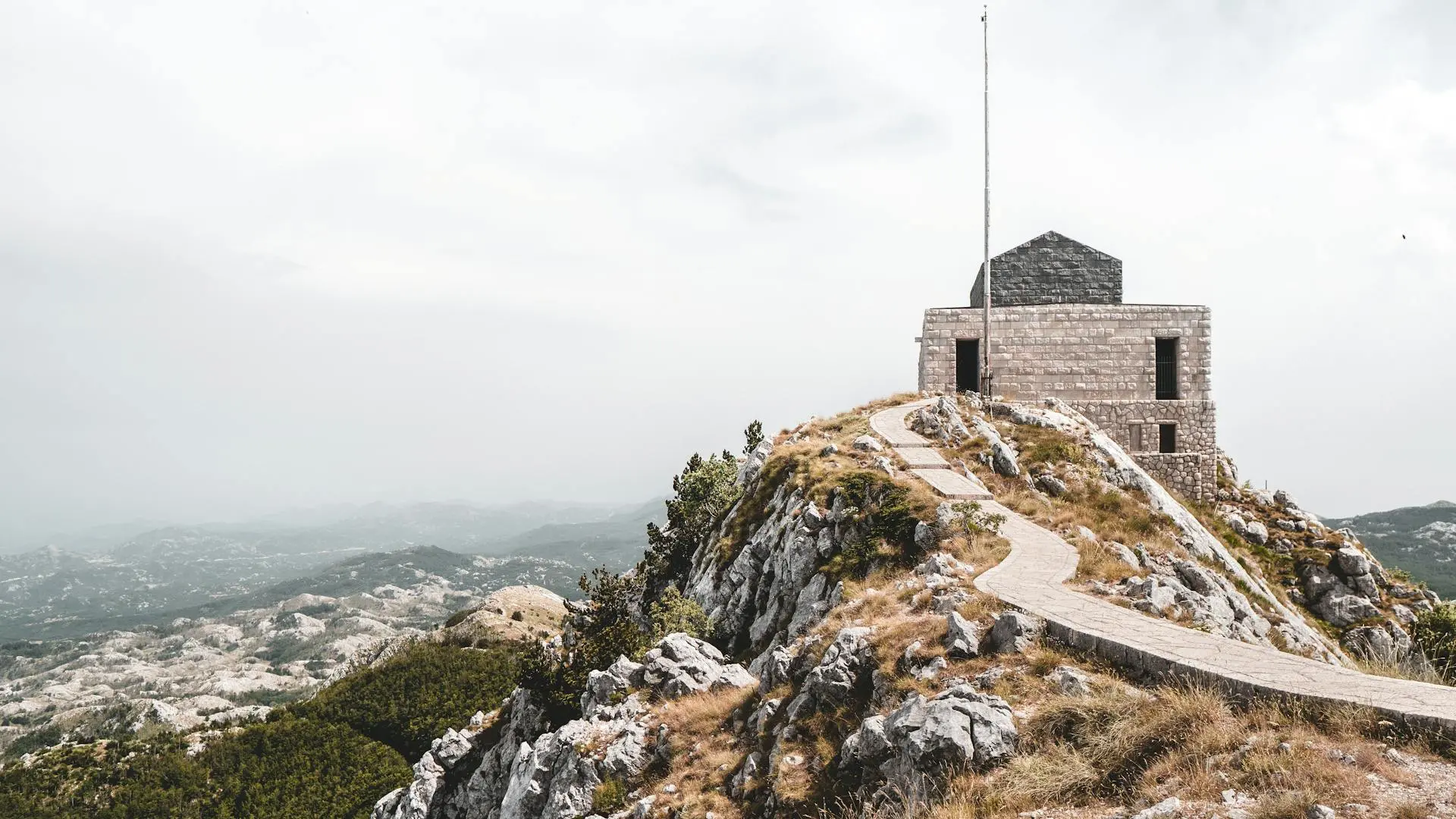 Njegoš Mausoleum, Montenegro Njegoš Mausoleum, Montenegro